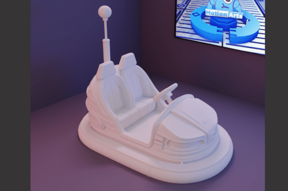 Bumper Car Amusement Park: A Creative Design Asset