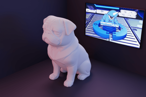Capturing the Adorableness of Pug in 3D
