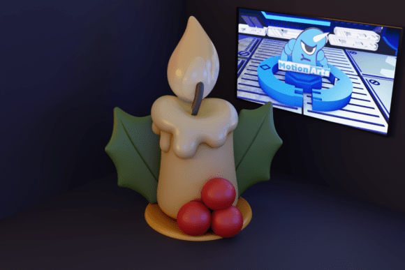 Christmas Candle: A Festive and Charming Addition