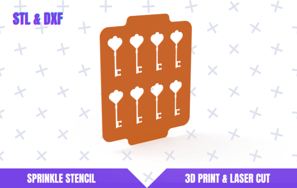 Creating Custom Sprinkle Stencils with STL and DXF Files