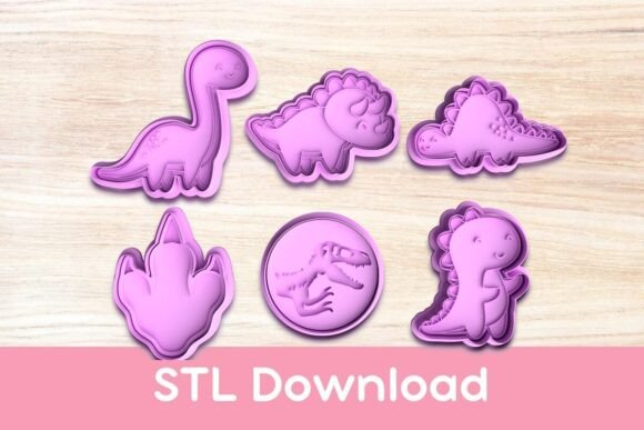 Discover Dinosaur Pack 3 Cookie Cutters
