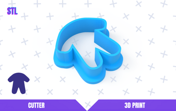 Downloadable Baby Cookie Cutter STL File
