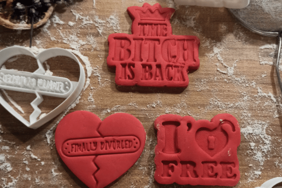 Embrace Freedom with the Divorced Cookie Cutter Set