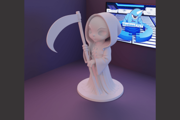 Exploring the Artistic Elegance of the Female Death Skull 3D Model