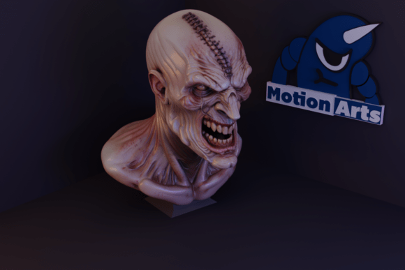 Exploring the Creature Bust: A Unique 3D Printable Model for Creative Projects