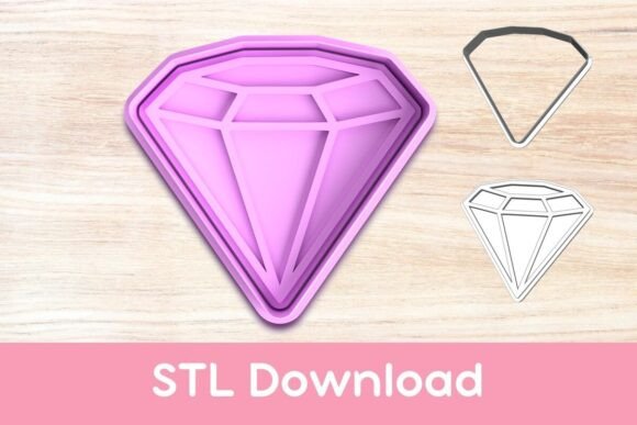 Exploring the Diamond Cookie Cutter and Stamp STL for Elegant Baking