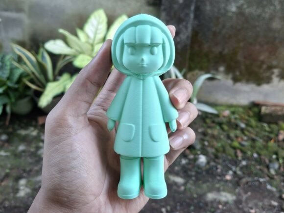 Exploring the Kawaii Raincoat Girl 3D Print Model: A Charming Addition to Your Collection