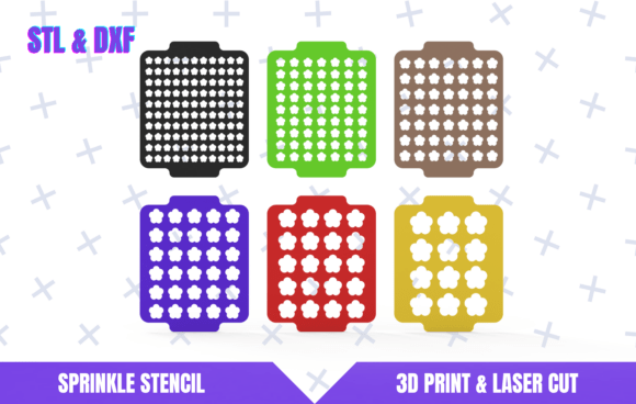 Flower Sprinkle Stencil: A Creative Tool