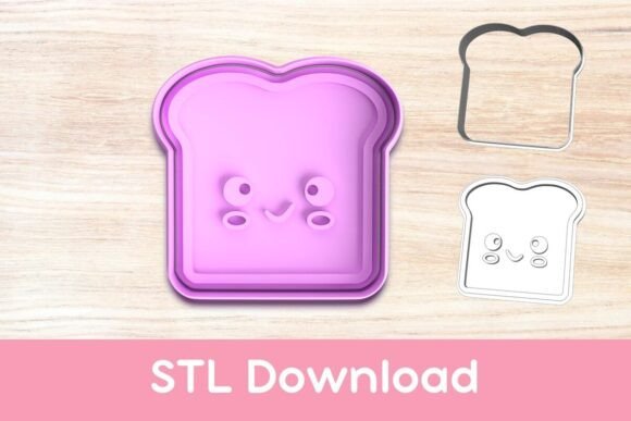 Get Creative with the Toast Cookie Cutter and Stamp STL