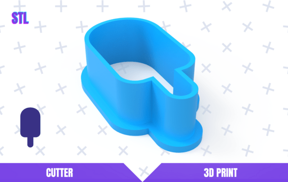 Ice Cream Cookie Cutter STL: A Versatile Tool for Creative Bakers
