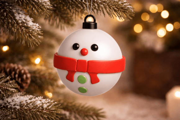 Meet the 3D Snowball Man Tree Ornament: Your Perfect Christmas Companion