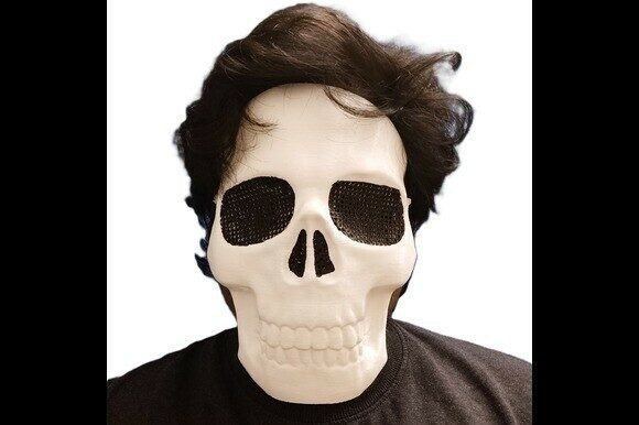 Skull Mask: Perfect for Halloween and Wall Art