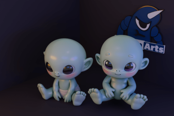Two Alien Babies: A Double Dose of Intergalactic Charm