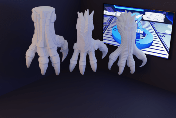 Unleashing the Power of Dragon Claws: A 3D Printable Model for Mythology Enthusiasts